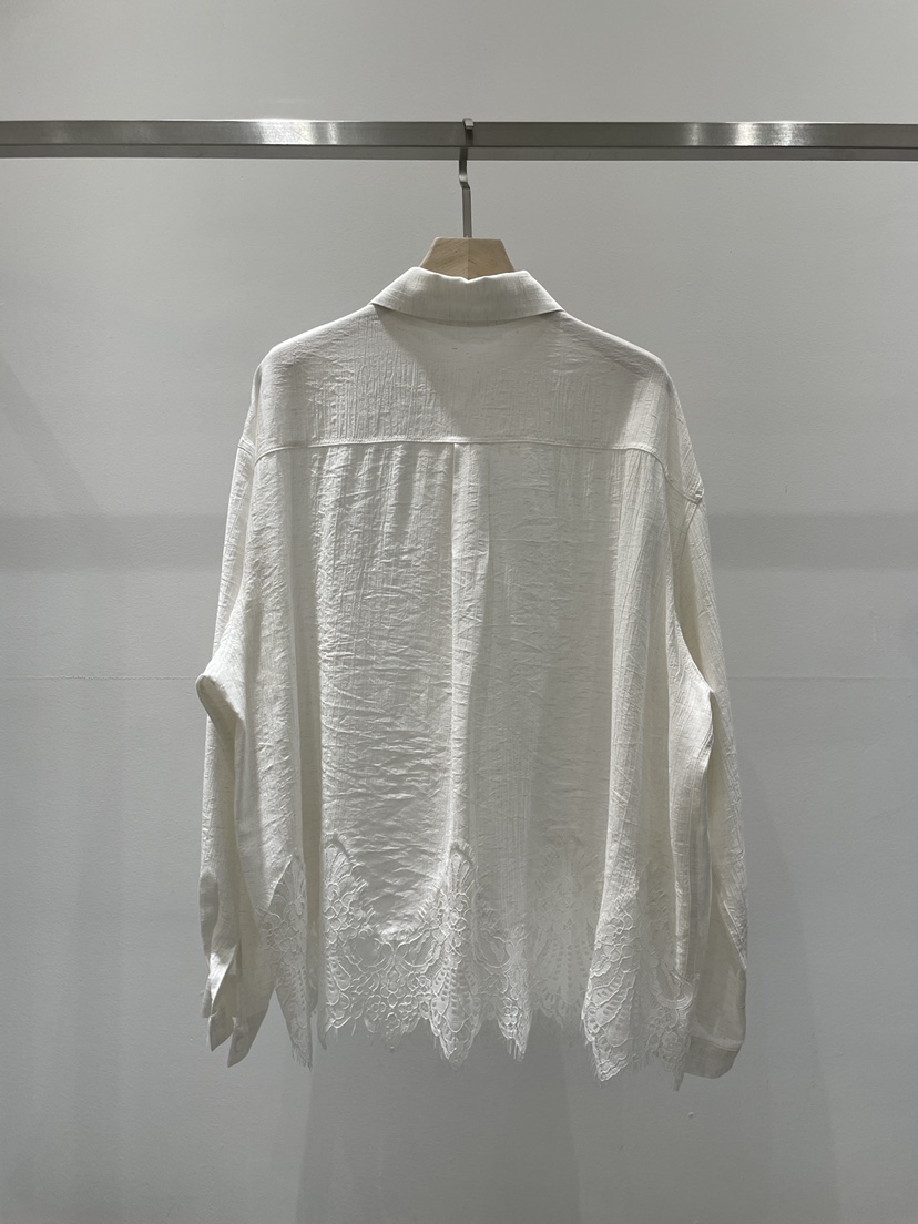 RE STYLE-Q韓國東大門直郵女士新品26春夏推薦襯衫蕾絲衫RE STYLE襯衫/蕾絲衫