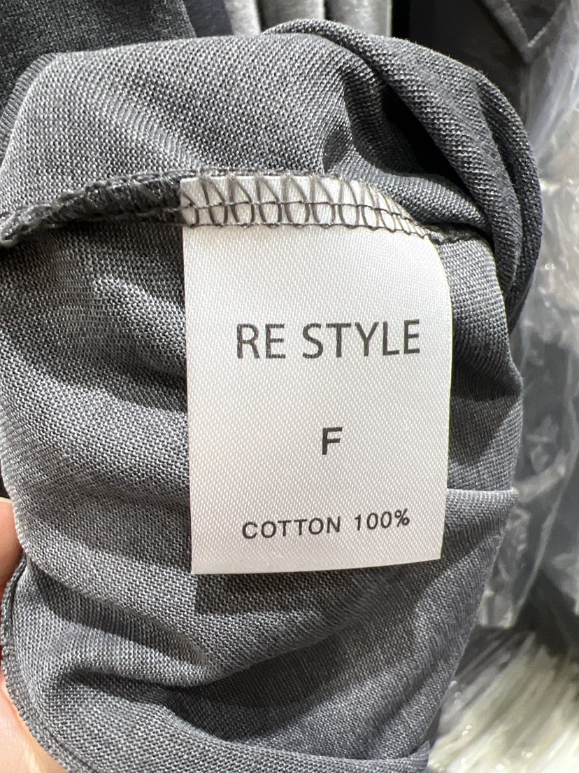 RE STYLE-Q東大門實拍韓國女裝新品26春夏推薦職業26夏季T恤RE STYLET恤