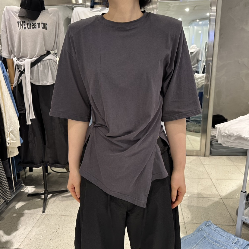 HERTZ-P韓國直郵實拍女士新款26夏季人氣職業推薦熱賣T恤HERTZ-PT恤圖色2