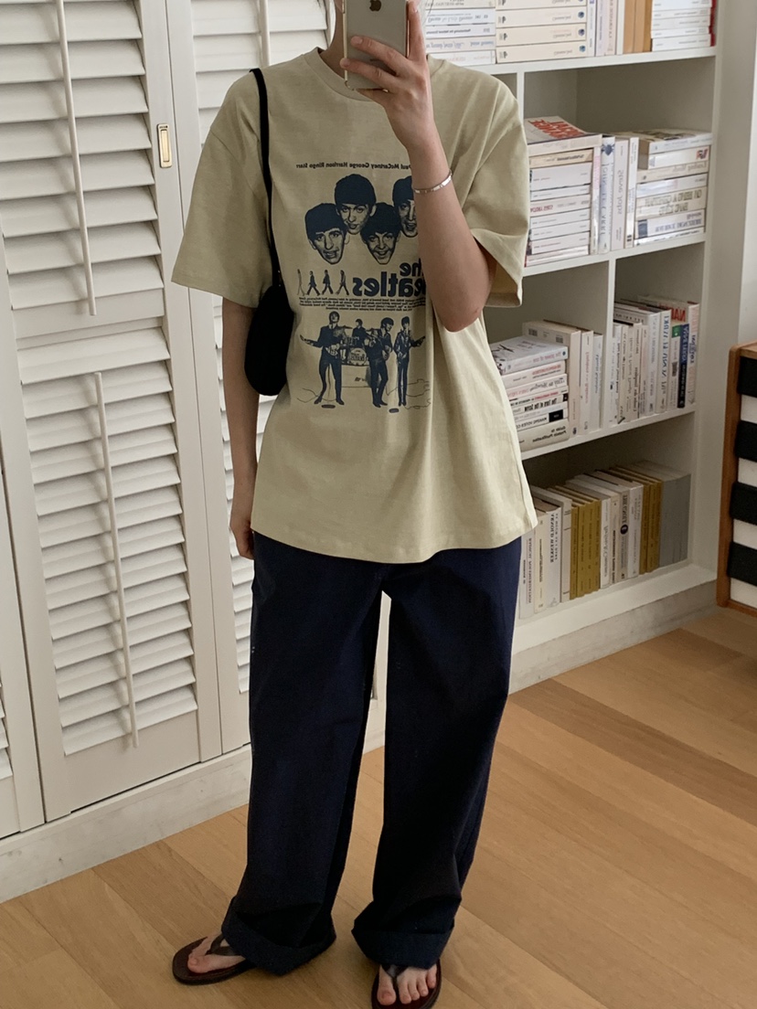 REGULARLY/PLACOR韓國代購女裝新品職業時尚推薦T恤復古REGULARLY/PLACORT恤