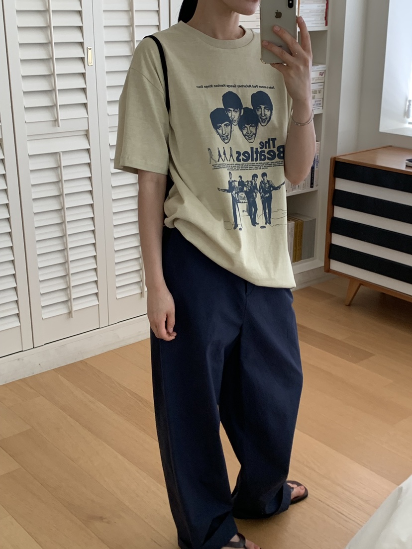 REGULARLY/PLACOR韓國代購女裝新品職業時尚推薦T恤復古REGULARLY/PLACORT恤