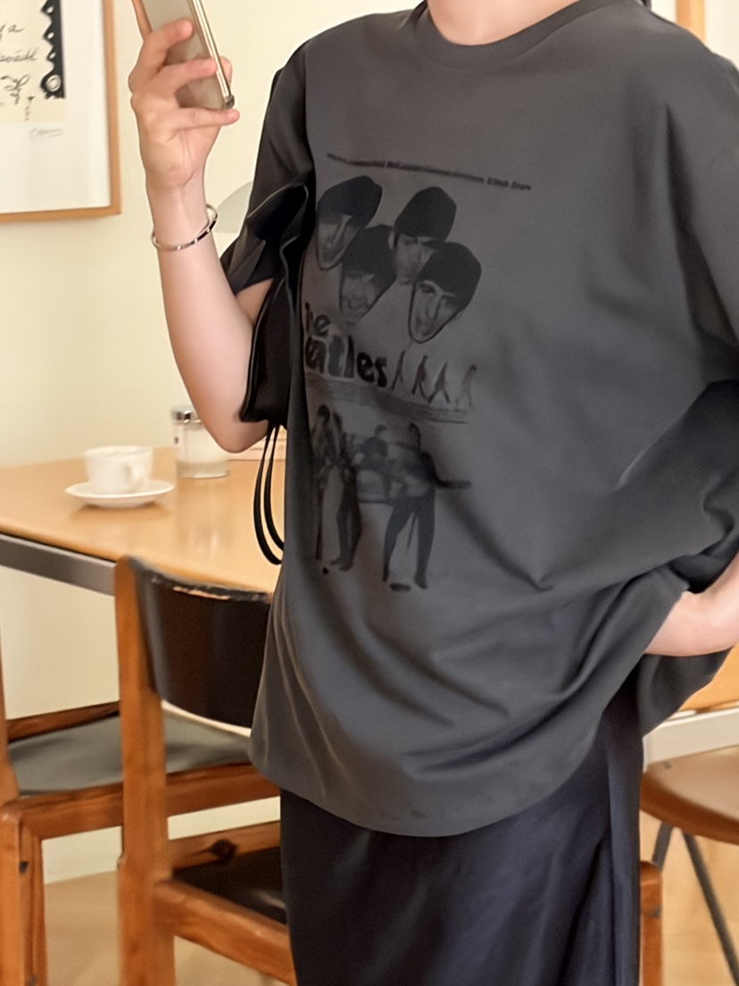 REGULARLY/PLACOR韓國代購女裝新品職業時尚推薦T恤復古REGULARLY/PLACORT恤