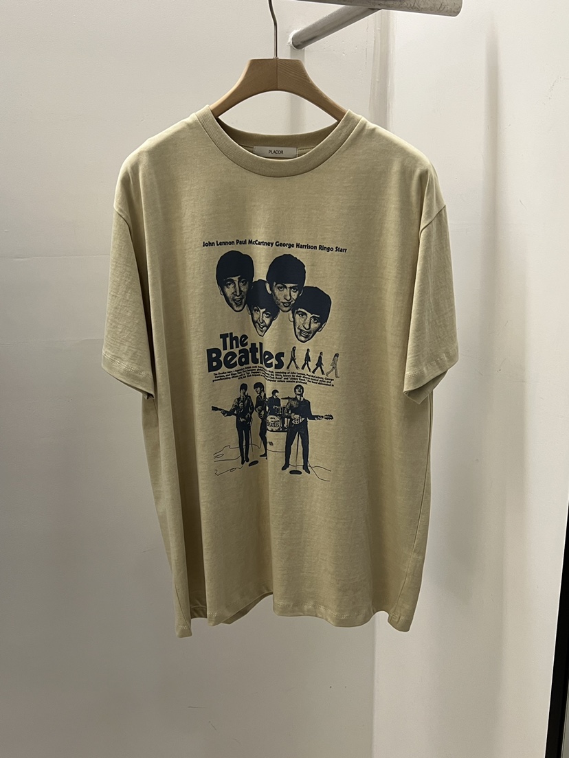 REGULARLY/PLACOR韓國代購女裝新品職業時尚推薦T恤復古REGULARLY/PLACORT恤圖色1