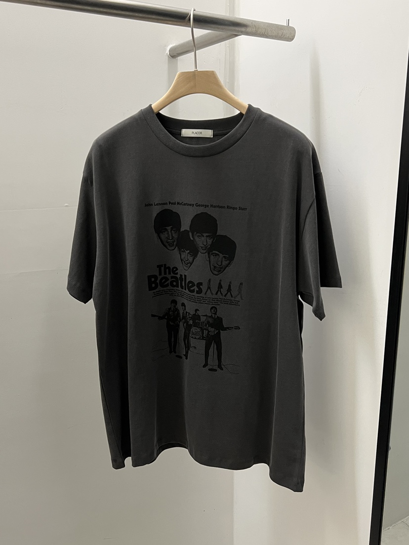 REGULARLY/PLACOR韓國代購女裝新品職業時尚推薦T恤復古REGULARLY/PLACORT恤圖色2