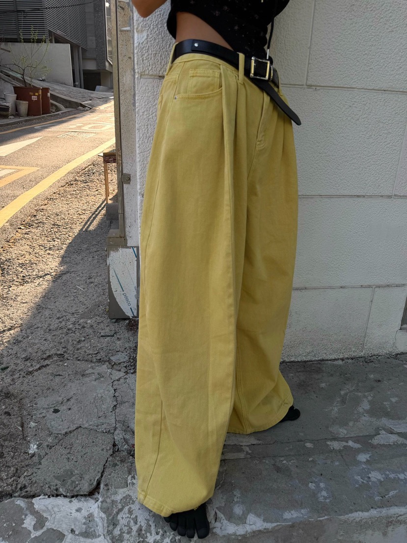 ABBEYLEE韓國直郵女裝新款26春夏人氣休閑休閑褲不含腰帶ABBEYLEE休閑褲