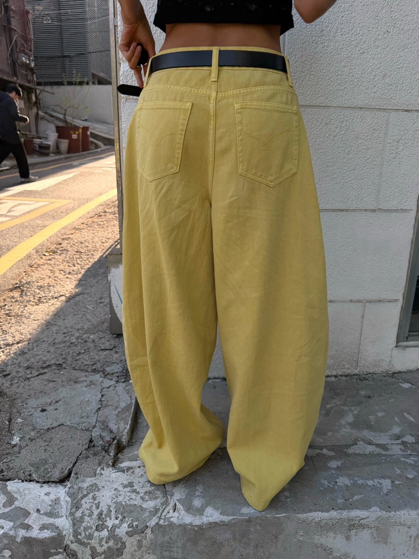 ABBEYLEE韓國直郵女裝新款26春夏人氣休閑休閑褲不含腰帶ABBEYLEE休閑褲