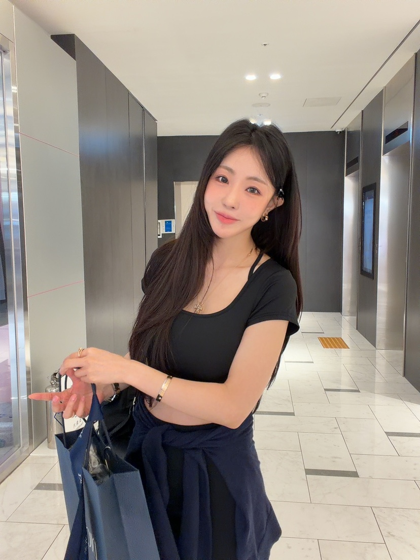 PALETTE-Q韓國東大門代購女裝新款時尚熱賣26春夏休閑T恤PALETTE-QT恤