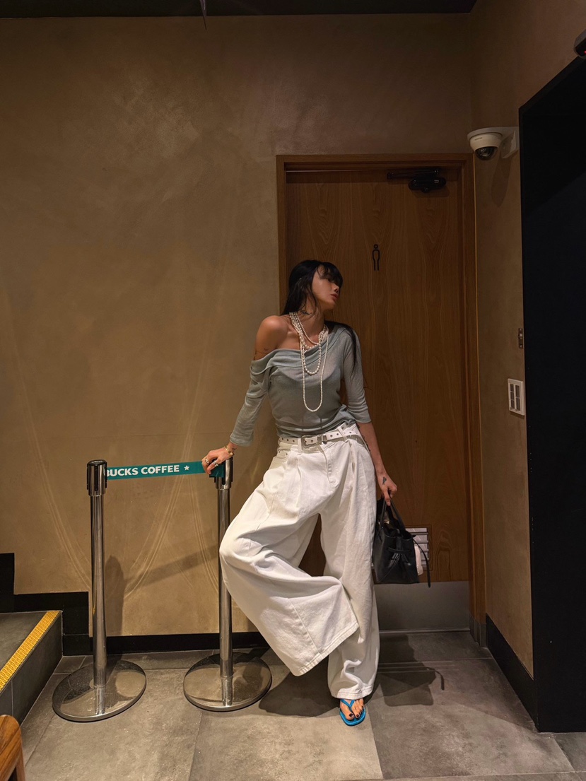 ABBEYLEE韓國直郵女士新款熱賣人氣26夏季休閑26春夏時尚T恤ABBEYLEET恤