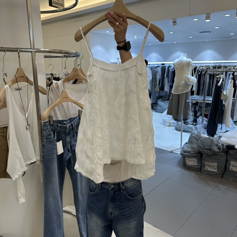 RENDER東大門實拍韓國女裝新品推薦職業人氣26春夏吊帶背心RENDER吊帶/背心
