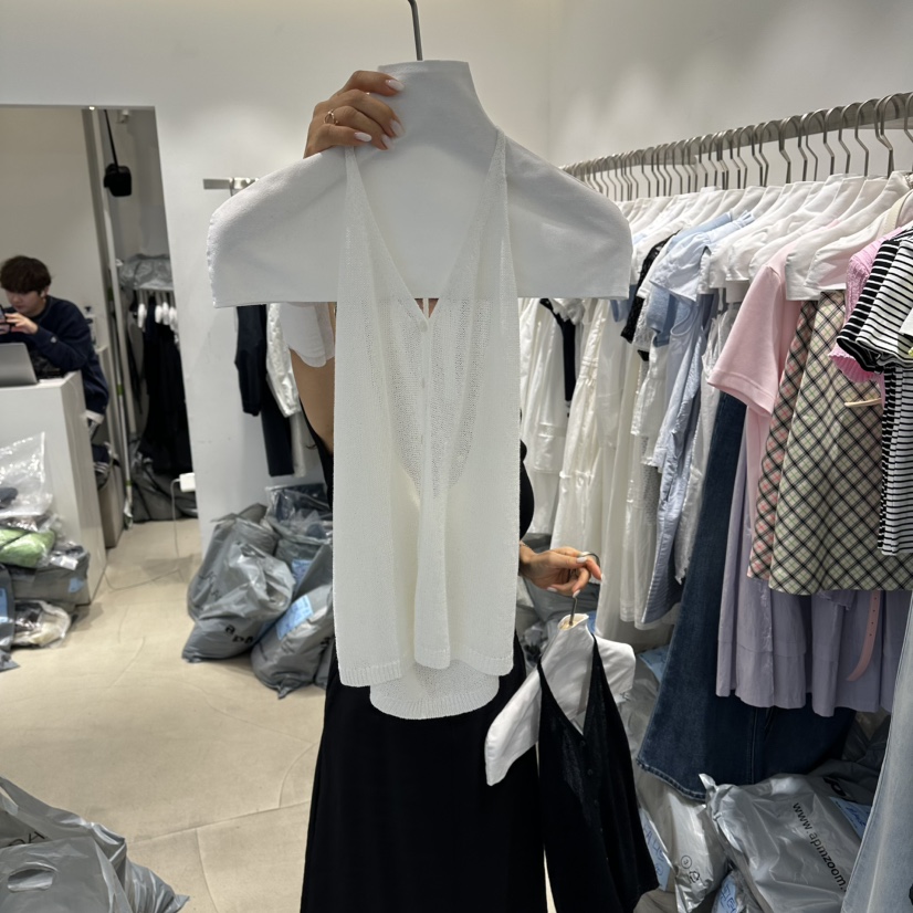 RICH SISTER韓國直郵女士新款休閑26春夏職業推薦吊帶背心RICH SISTER吊帶/背心圖色1