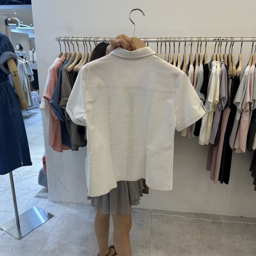 FUNNY POWDER韓國東大門代購女裝新品26春夏熱賣襯衫蕾絲衫THE FUNNY襯衫/蕾絲衫
