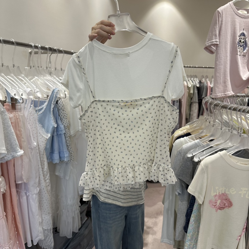 MIMME/LOOKK韓國東大門直郵女士新品休閑套裝網眼套裝緞MIMME/LOOKK套裝
