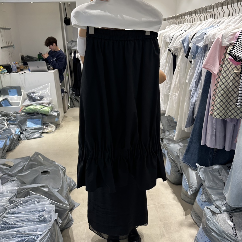 RICH SISTER韓國直郵實拍女裝新品職業人氣推薦26夏季長裙RICH SISTER長裙圖色2