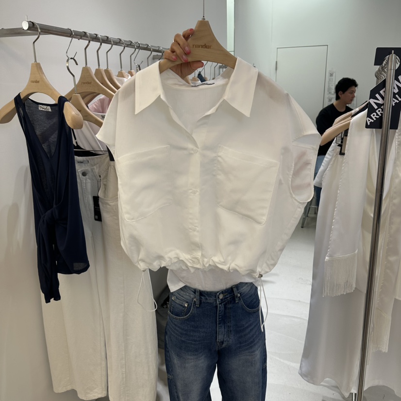 RENDER韓國東大門直郵女士新品時尚人氣推薦吊帶背心亞麻RENDER吊帶/背心圖色1
