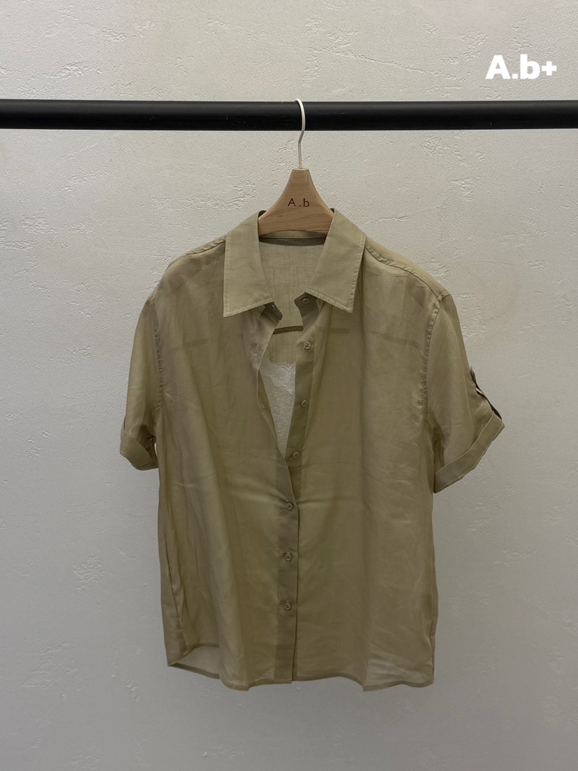 AUTUMN BEIGE PLUS韓國直郵女裝新品26春夏襯衫蕾絲衫不含內搭A.b/AUTUMN BEIGE襯衫/蕾絲衫圖色1