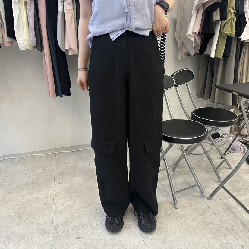 FUNNY POWDER韓國東大門代購女裝新款熱賣26春夏時尚休閑褲THE FUNNY休閑褲圖色3