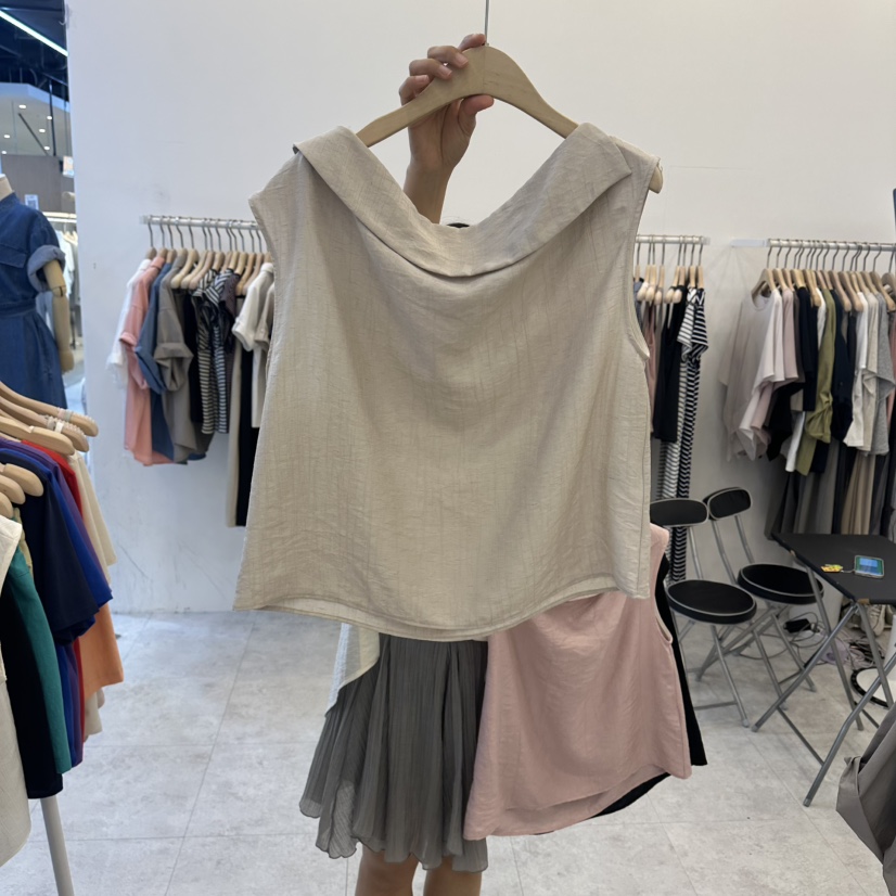 FUNNY POWDER韓國直郵實拍女裝新品26春夏人氣時尚吊帶背心THE FUNNY吊帶/背心圖色3