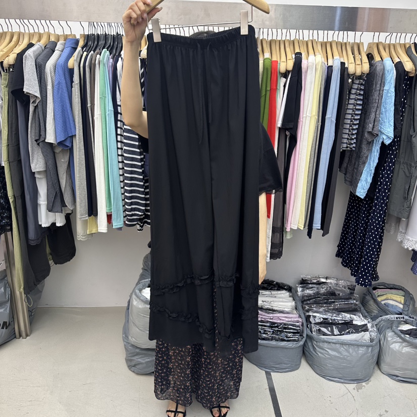 SPECIAL韓國代購女士新品時尚休閑人氣26春夏推薦職業休閑褲SPECIAL休閑褲圖色2黑色
