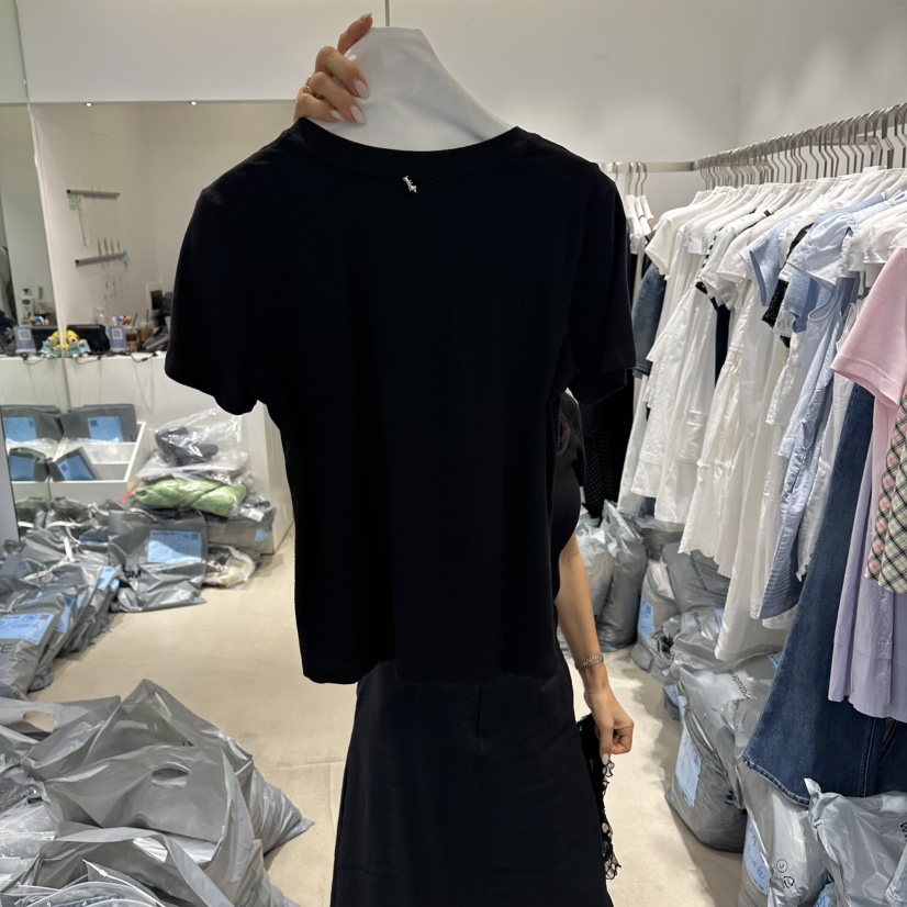 RICH SISTER韓國直郵實拍女士新品職業推薦熱賣休閑人氣T恤RICH SISTERT恤