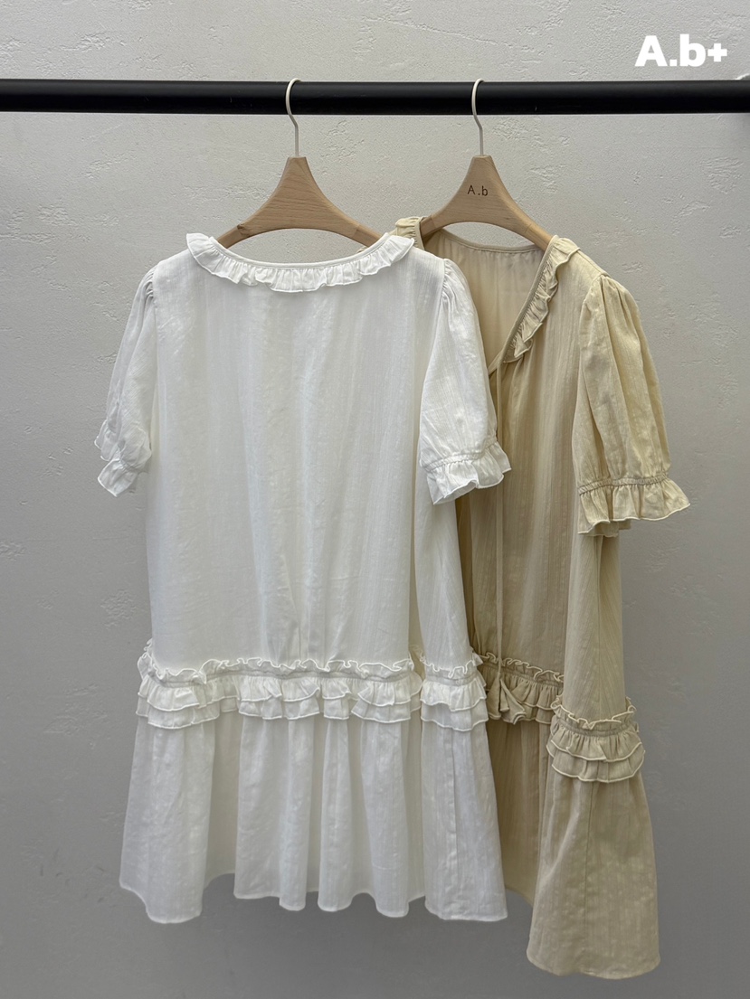 AUTUMN BEIGE PLUS韓國直郵女裝新品休閑推薦人氣連衣裙A.b/AUTUMN BEIGE連衣裙