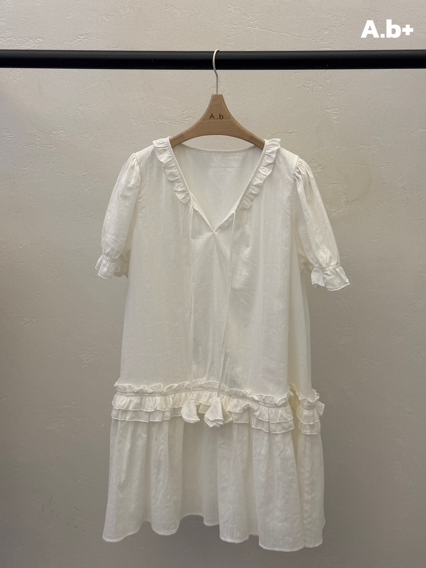 AUTUMN BEIGE PLUS韓國直郵女裝新品休閑推薦人氣連衣裙A.b/AUTUMN BEIGE連衣裙圖色1