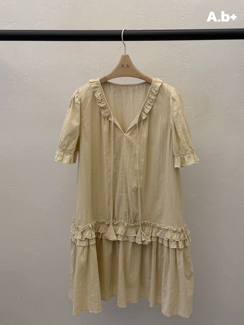 AUTUMN BEIGE PLUS韓國直郵女裝新品休閑推薦人氣連衣裙A.b/AUTUMN BEIGE連衣裙圖色2