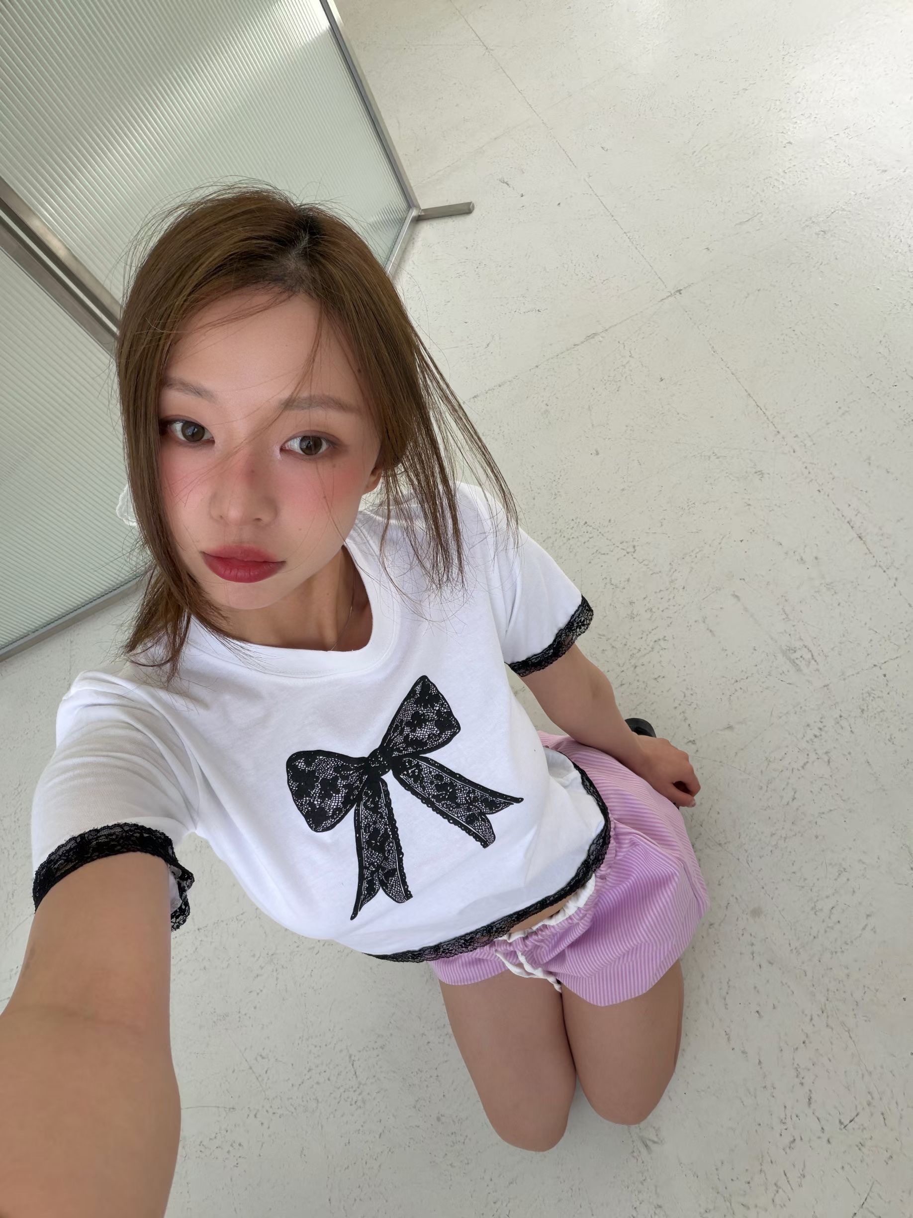 POPO韓國東大門代購女士新品推薦26夏季休閑熱賣時尚T恤緞POPOT恤