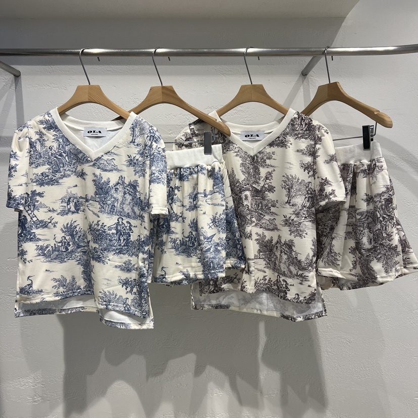 OLA韓國直郵女裝新品熱賣休閑26夏季職業推薦26春夏人氣套裝mellor/OLA套裝