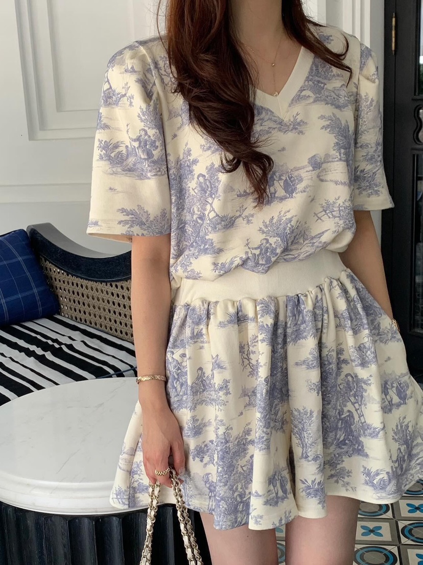 OLA韓國直郵女裝新品熱賣休閑26夏季職業推薦26春夏人氣套裝mellor/OLA套裝