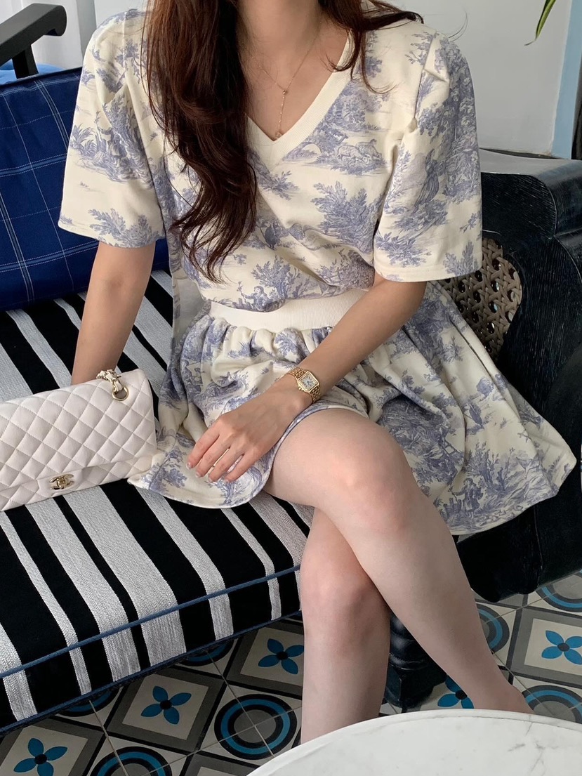 OLA韓國直郵女裝新品熱賣休閑26夏季職業推薦26春夏人氣套裝mellor/OLA套裝