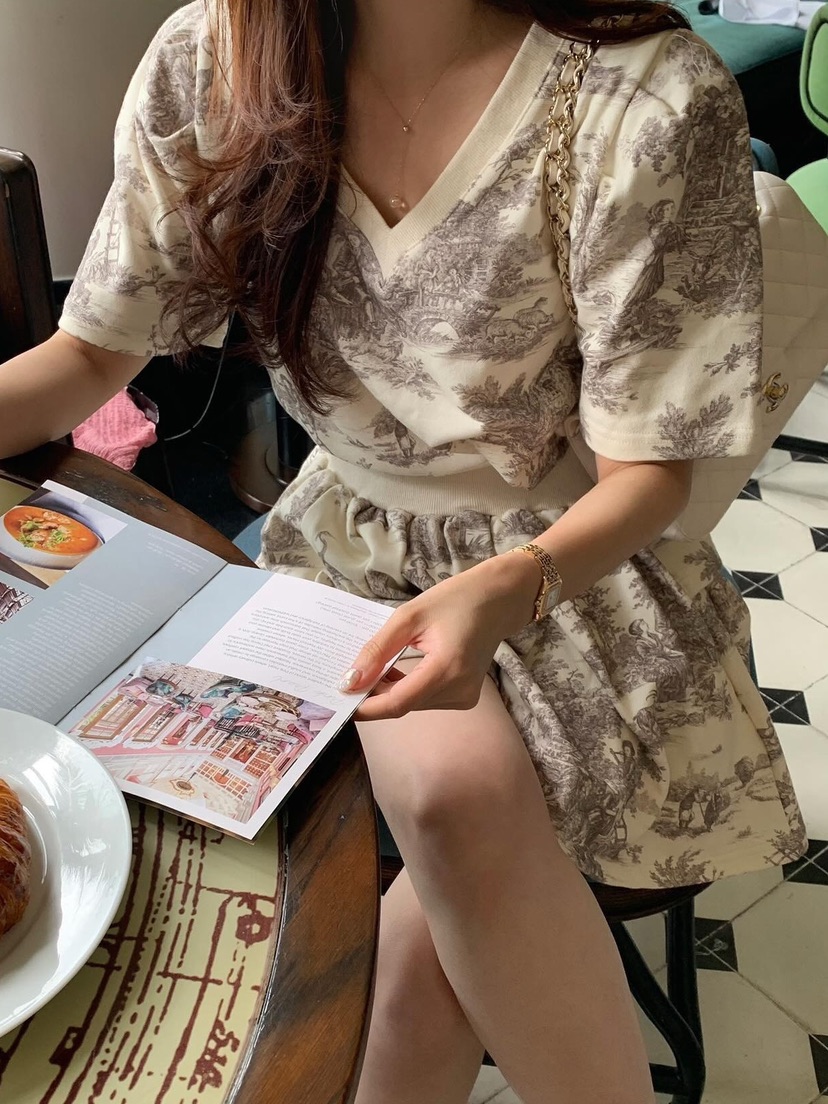 OLA韓國直郵女裝新品熱賣休閑26夏季職業推薦26春夏人氣套裝mellor/OLA套裝