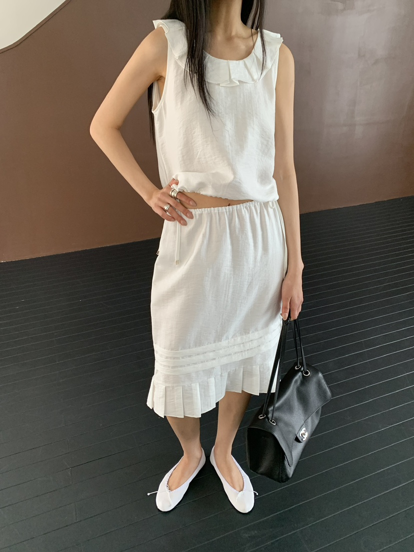STAGE東大門實拍韓國女士新款時尚人氣熱賣26春夏半身裙中短裙STAGE半身裙/中短裙