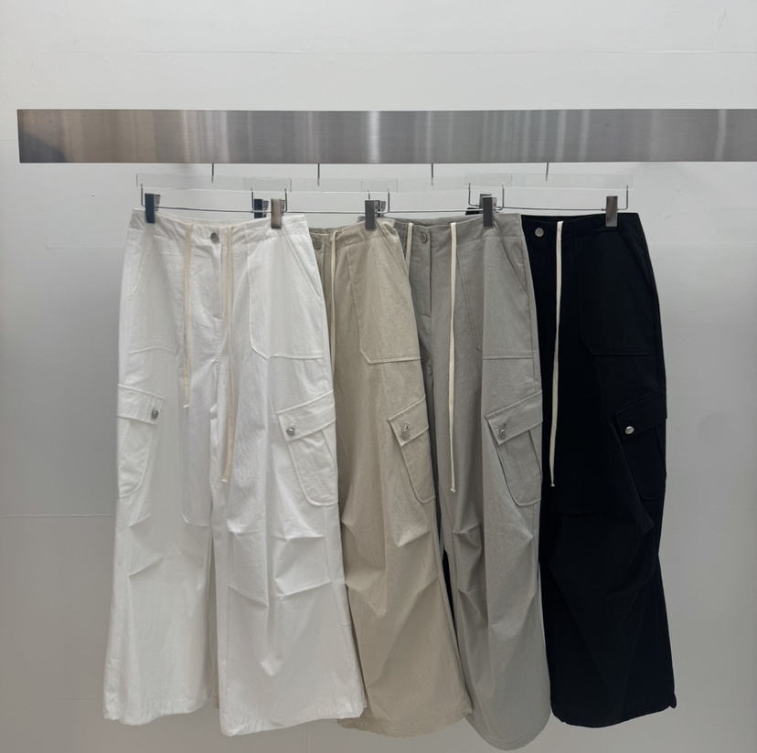 AMOOD韓國代購女士新品26春夏人氣職業推薦熱賣26夏季休閑褲AMOOD休閑褲