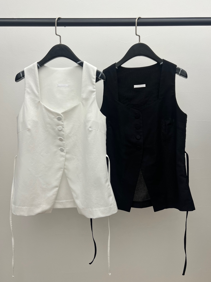 BLACK PIG/BERTO韓國東大門代購女裝新款時尚吊帶背心亞麻BLACK PIG/BERTO吊帶/背心