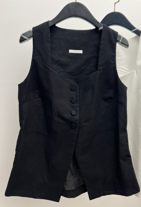BLACK PIG/BERTO韓國東大門代購女裝新款時尚吊帶背心亞麻BLACK PIG/BERTO吊帶/背心圖色2