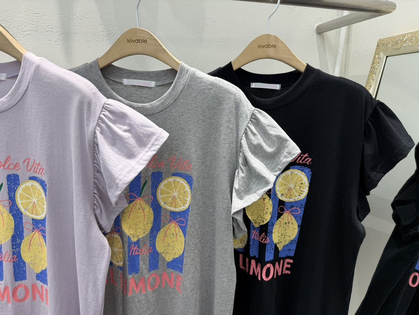 LOVABLE韓國東大門代購女裝新品26春夏時尚職業26夏季T恤LOVABLET恤