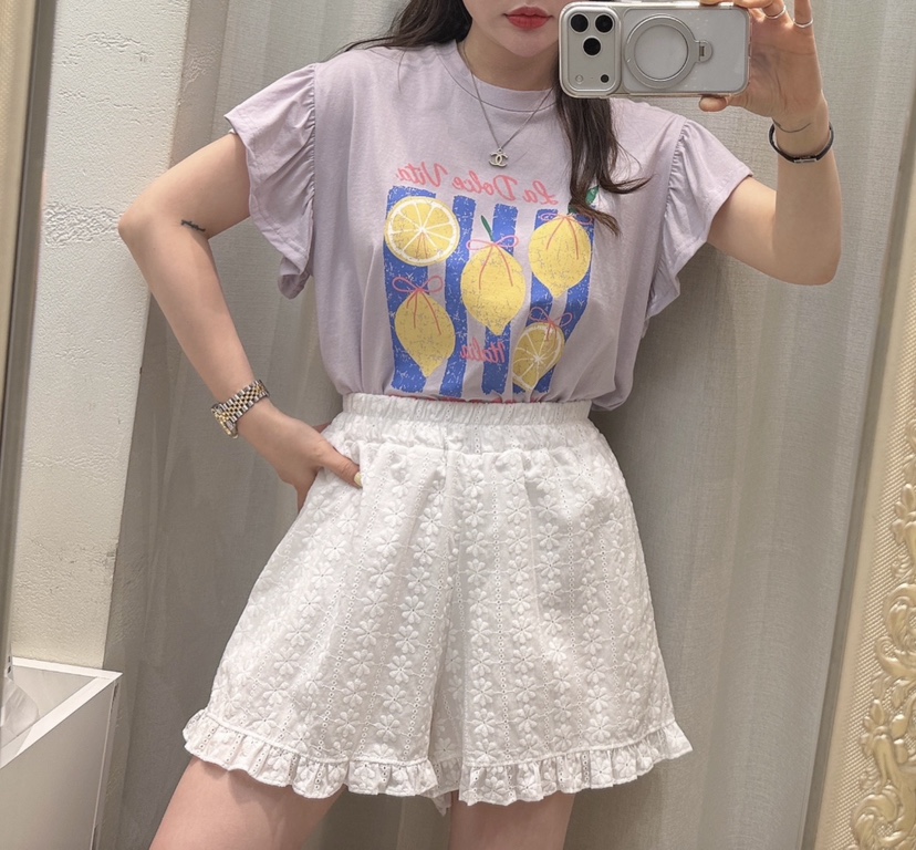 LOVABLE韓國東大門代購女裝新品26春夏時尚職業26夏季T恤LOVABLET恤