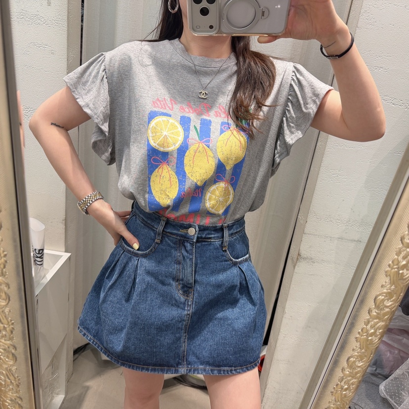 LOVABLE韓國東大門代購女裝新品26春夏時尚職業26夏季T恤LOVABLET恤