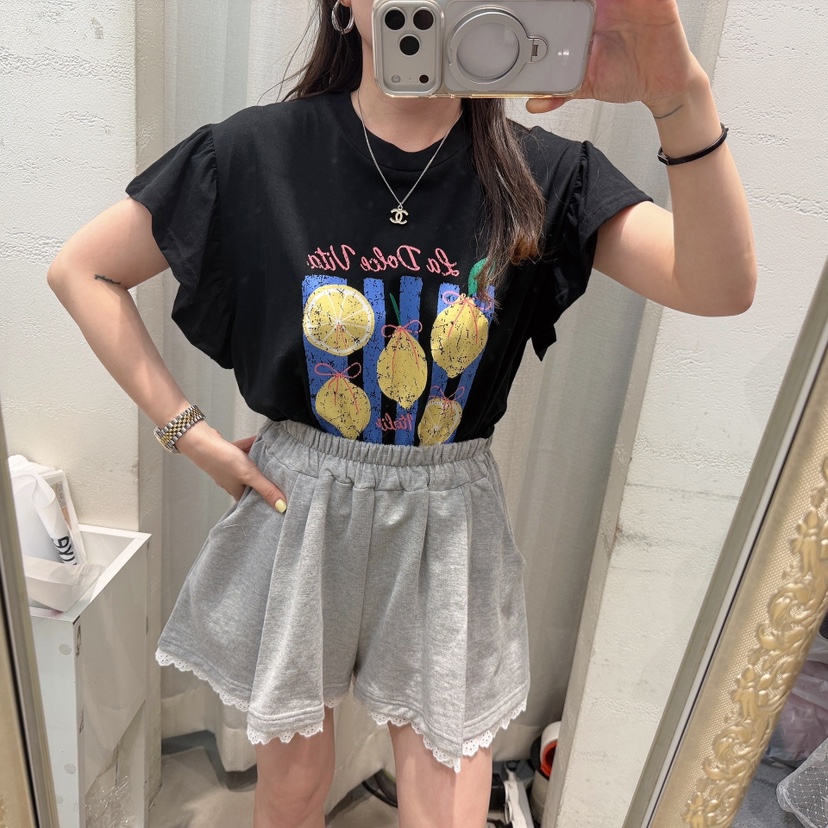 LOVABLE韓國東大門代購女裝新品26春夏時尚職業26夏季T恤LOVABLET恤