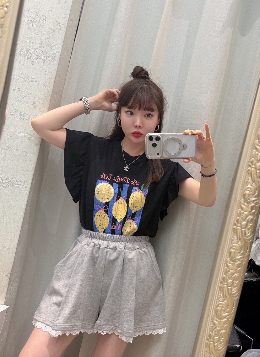 LOVABLE韓國東大門代購女裝新品26春夏時尚職業26夏季T恤LOVABLET恤
