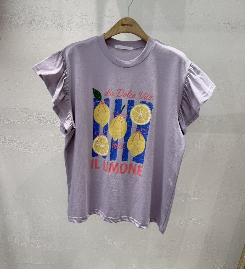 LOVABLE韓國東大門代購女裝新品26春夏時尚職業26夏季T恤LOVABLET恤圖色1