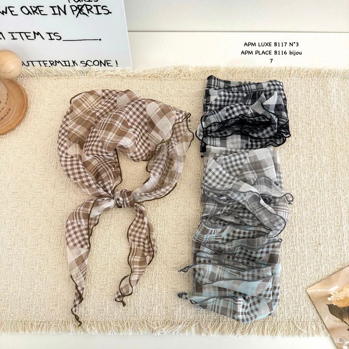 N3韓國直郵女裝新品時尚休閑推薦人氣26春夏圍巾披肩圍巾N3圍巾/披肩