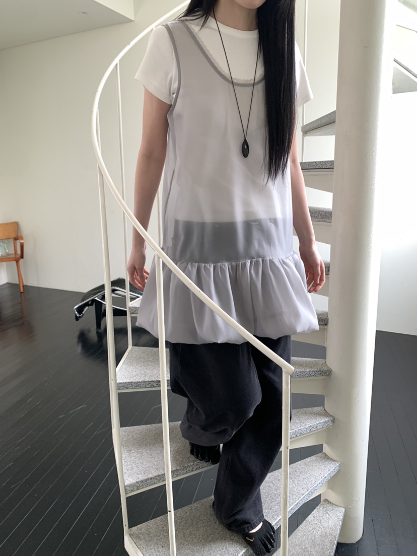 OURS韓國直郵女裝新品熱賣26春夏人氣時尚推薦連衣裙蕾絲OURS連衣裙