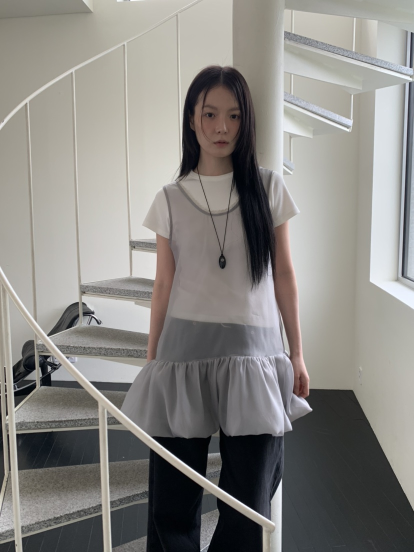 OURS韓國直郵女裝新品熱賣26春夏人氣時尚推薦連衣裙蕾絲OURS連衣裙