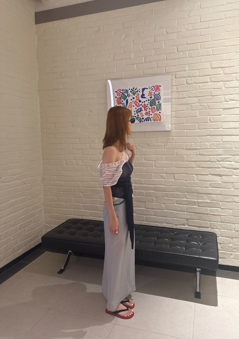 DENVER韓國直郵女士新品時尚26春夏休閑推薦人氣襯衫蕾絲衫DENVER襯衫/蕾絲衫