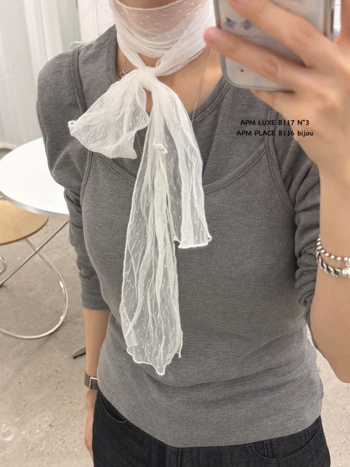 N3韓國東大門代購女裝新款26夏季熱賣職業26春夏圍巾披肩N3圍巾/披肩