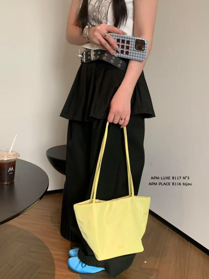 N3東大門實拍韓國女士新品職業26夏季人氣單肩斜跨包尼龍N3單肩/斜跨包