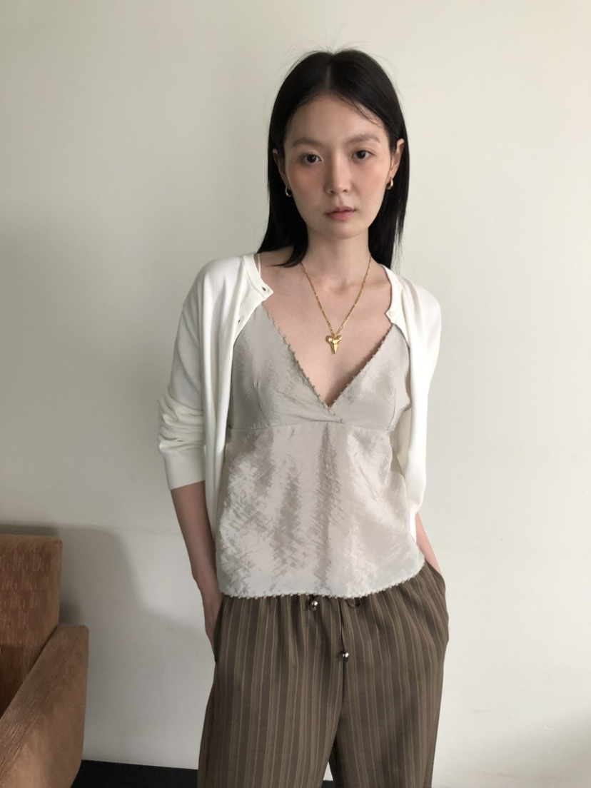 OURS韓國代購女裝新款26春夏職業熱賣推薦休閑人氣吊帶背心OURS吊帶/背心