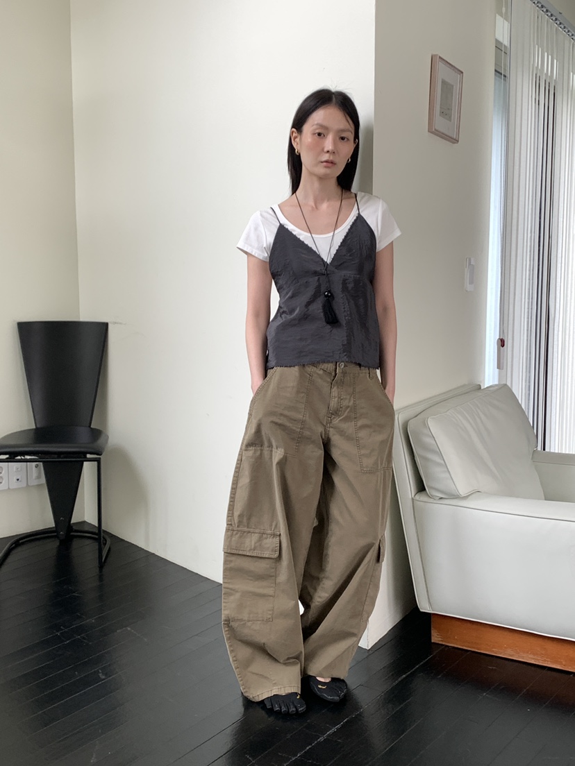 OURS韓國代購女裝新款26春夏職業熱賣推薦休閑人氣吊帶背心OURS吊帶/背心