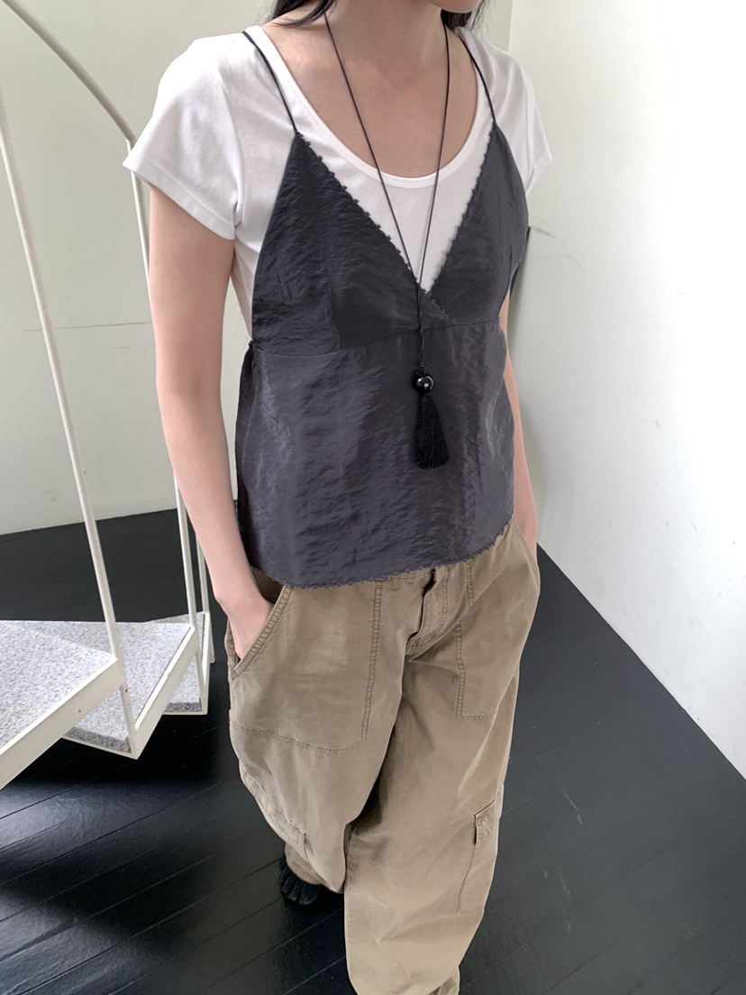 OURS韓國代購女裝新款26春夏職業熱賣推薦休閑人氣吊帶背心OURS吊帶/背心